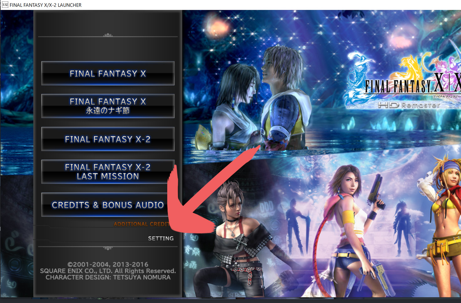 The green screen Bug in the FF10 Steam version is fixed in window mode ...